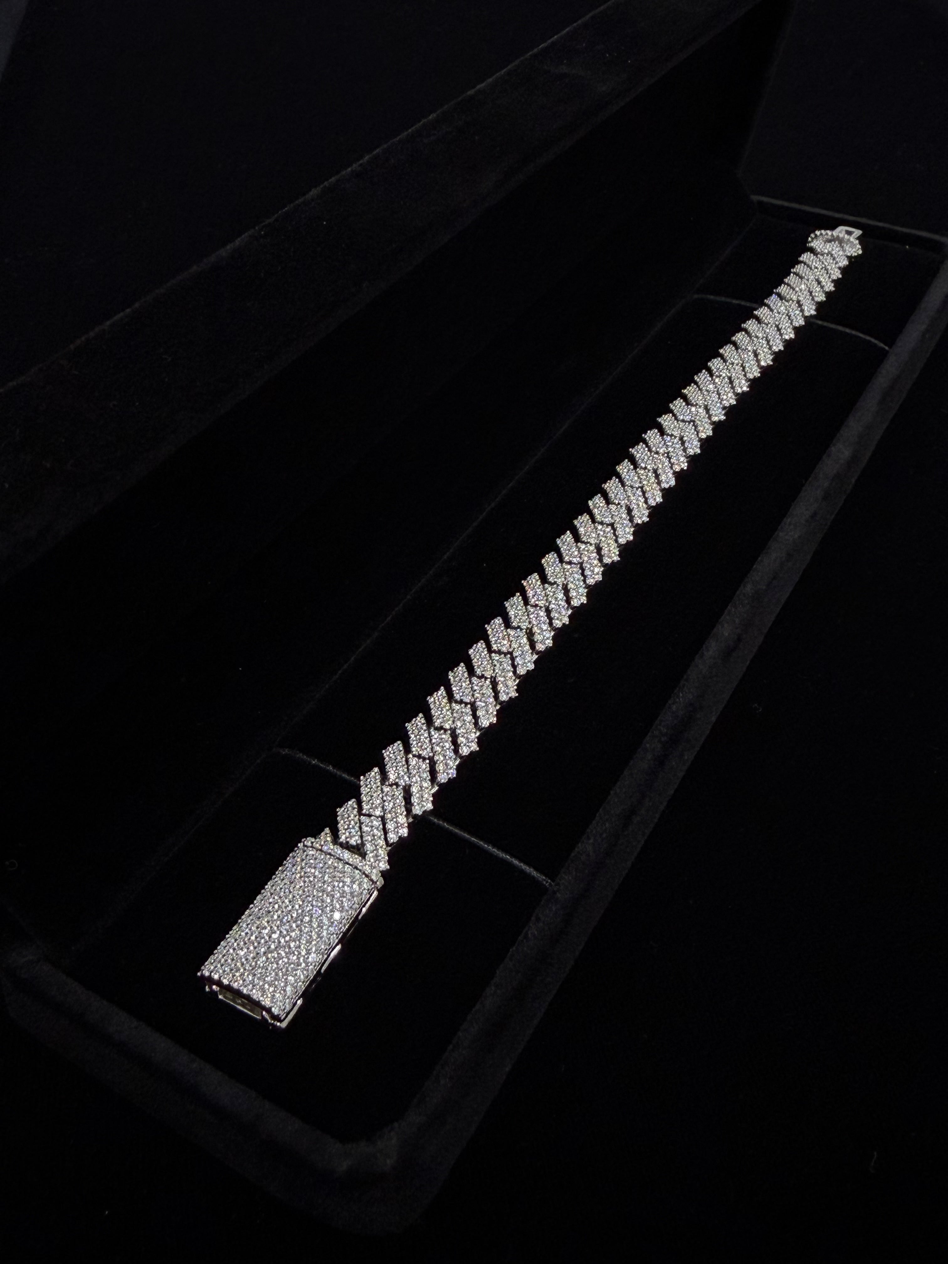 10MM Cuban Bracelet (쿠반 팔찌)
