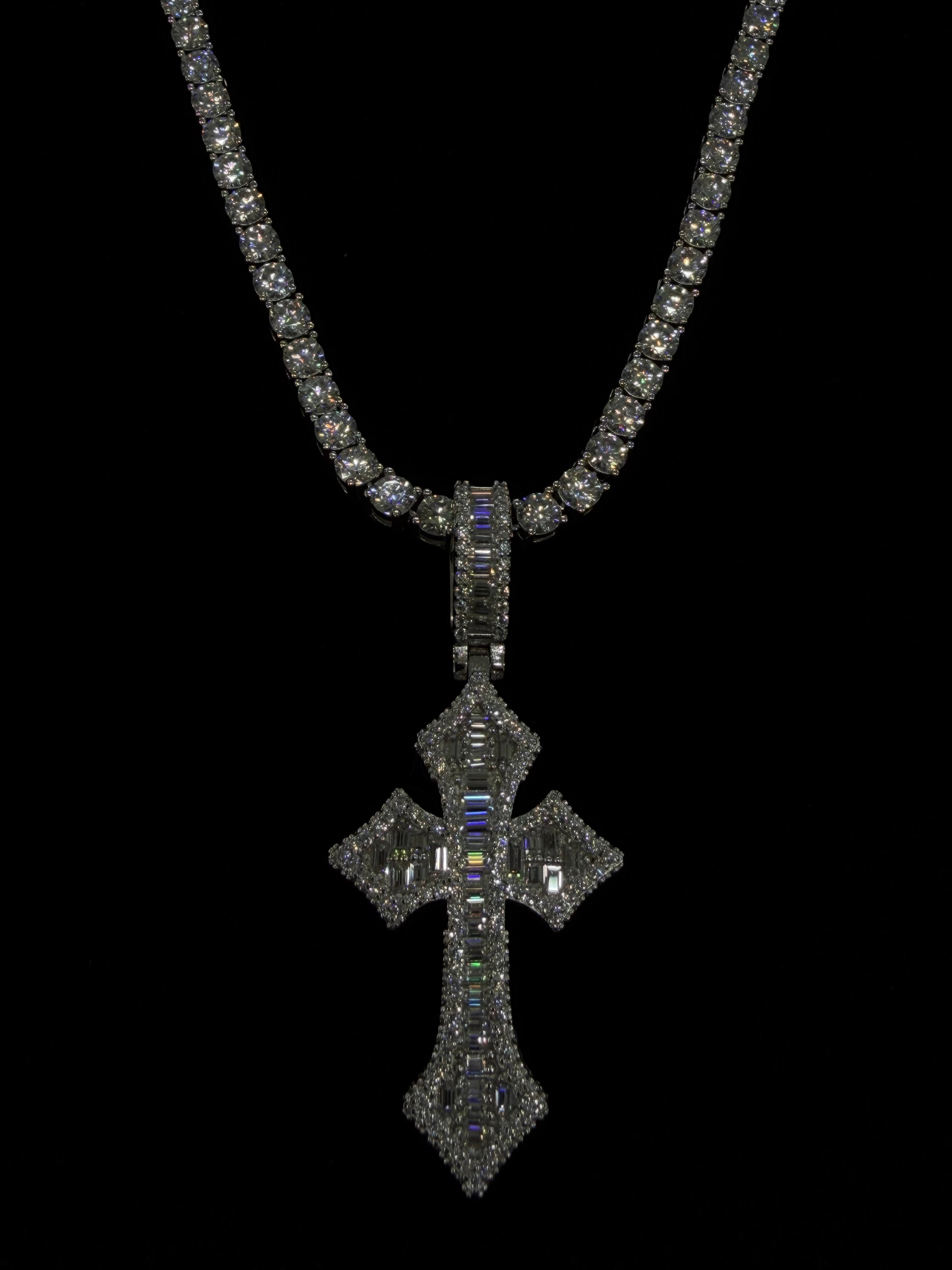 Sword Cross Pendant (소드 크로스 펜던트)